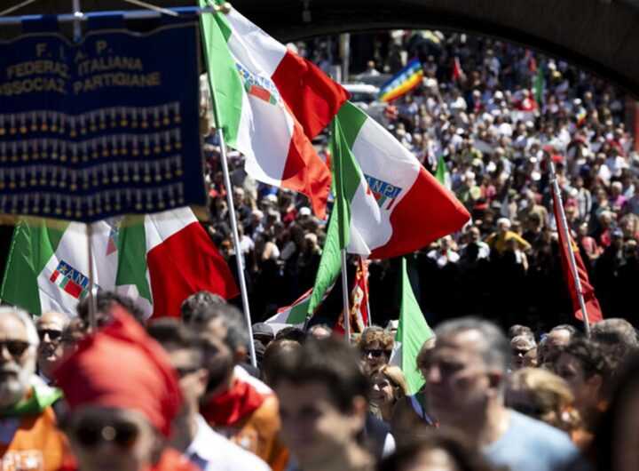 La manifestazione del 25 aprile