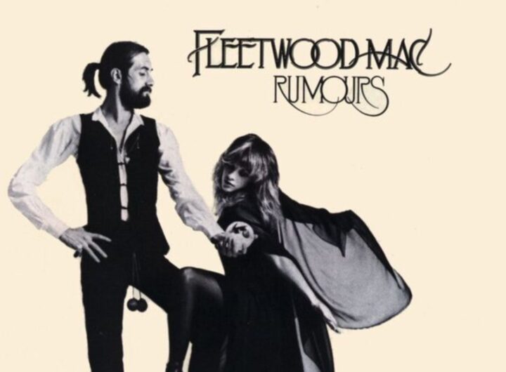 Particolare della copertina di Rumours, album iconico dei Fleetwood Mac