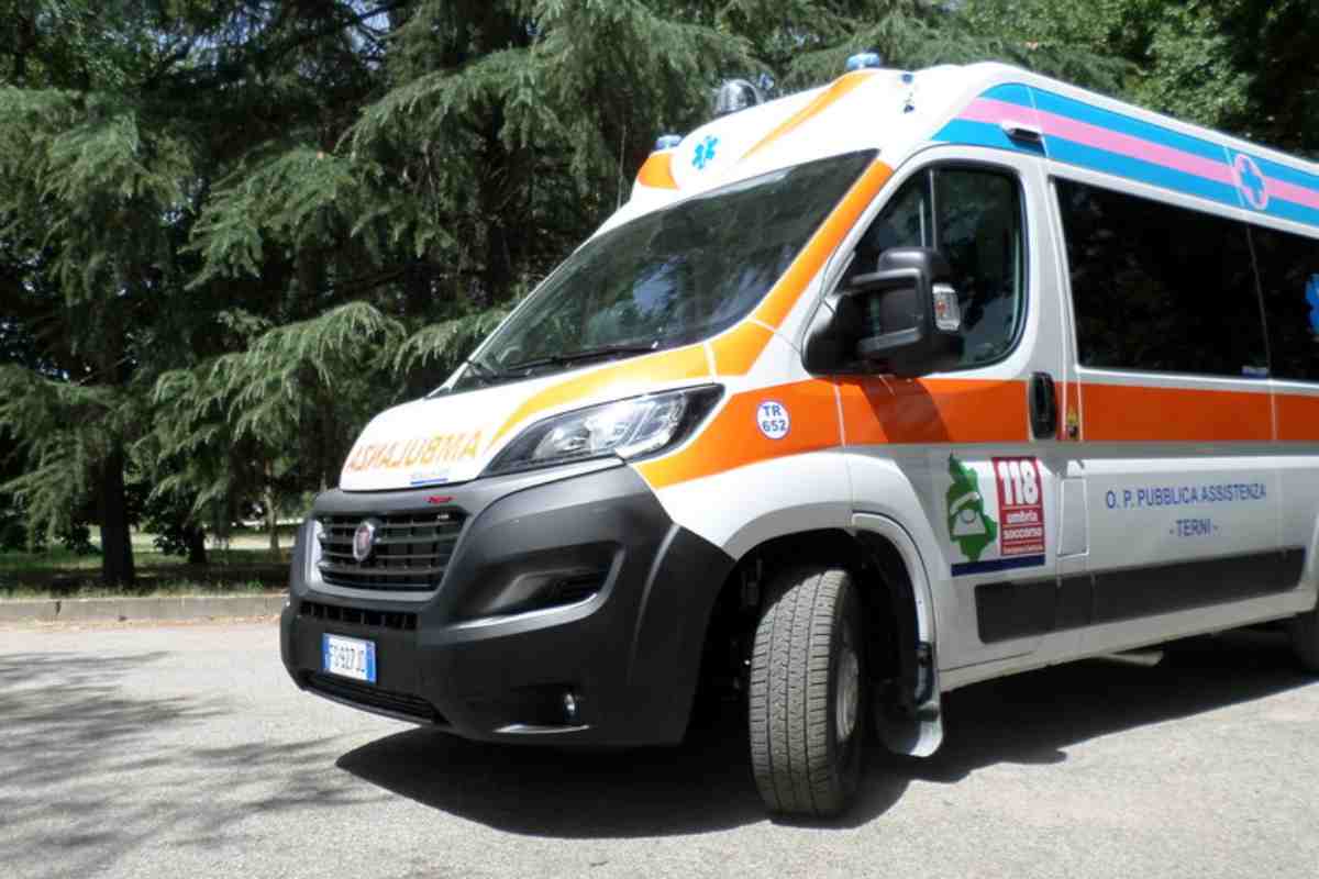 Ambulanza in servizio