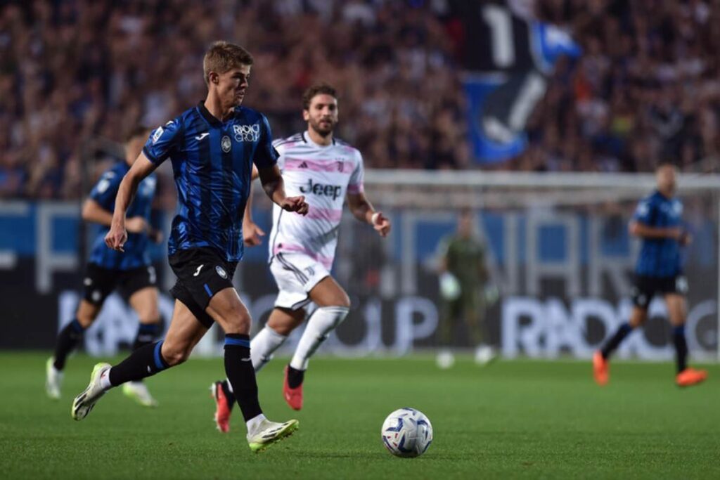 azione in atalanta-juventus