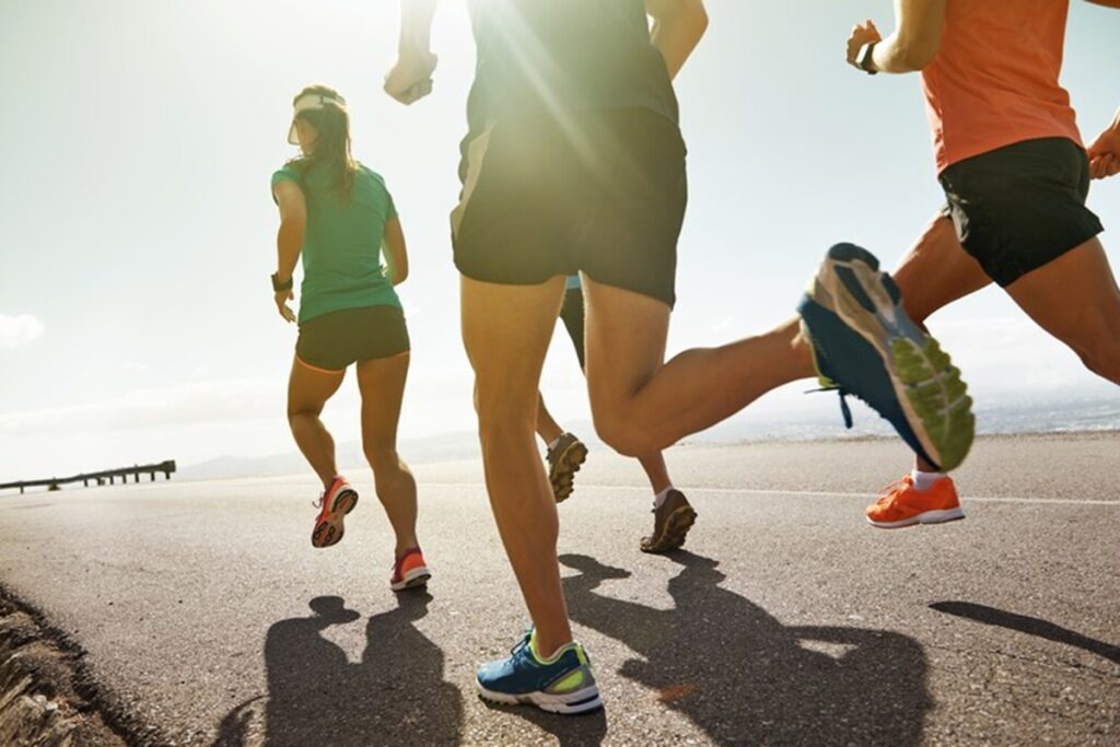 Persone che fanno sport