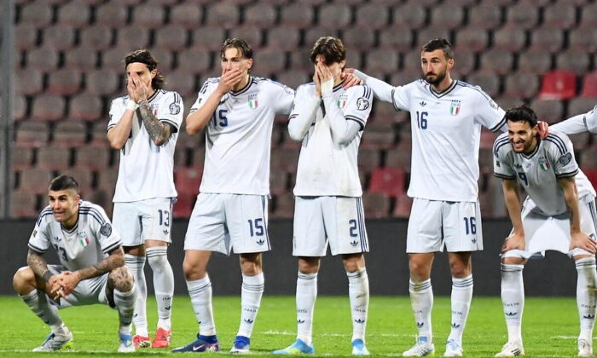 azzurri sconfitti