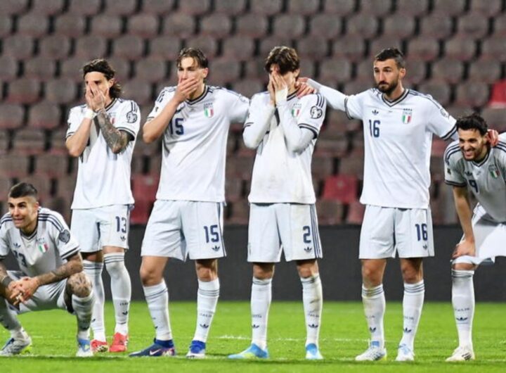 azzurri sconfitti