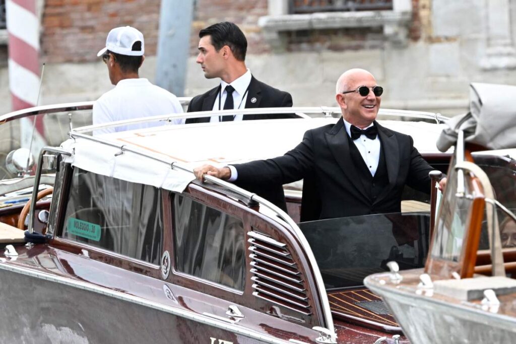 bezos a venezia