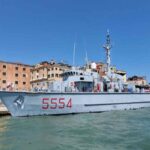 Il cacciamine Gaeta a Venezia nel 2023