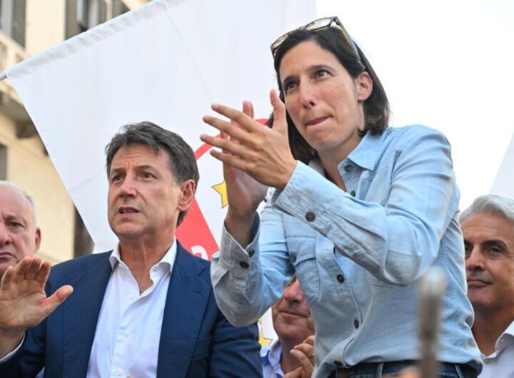 Elly Schlein e GIuseppe Conte