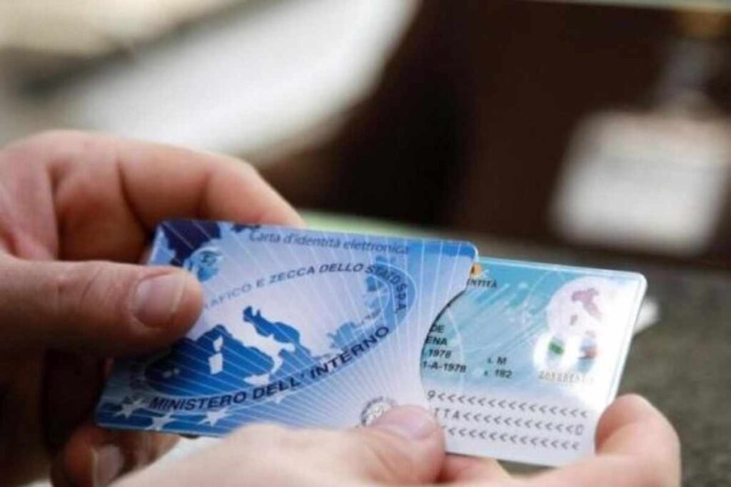 La carta d'identità