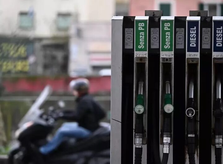 Un distributore di benzina