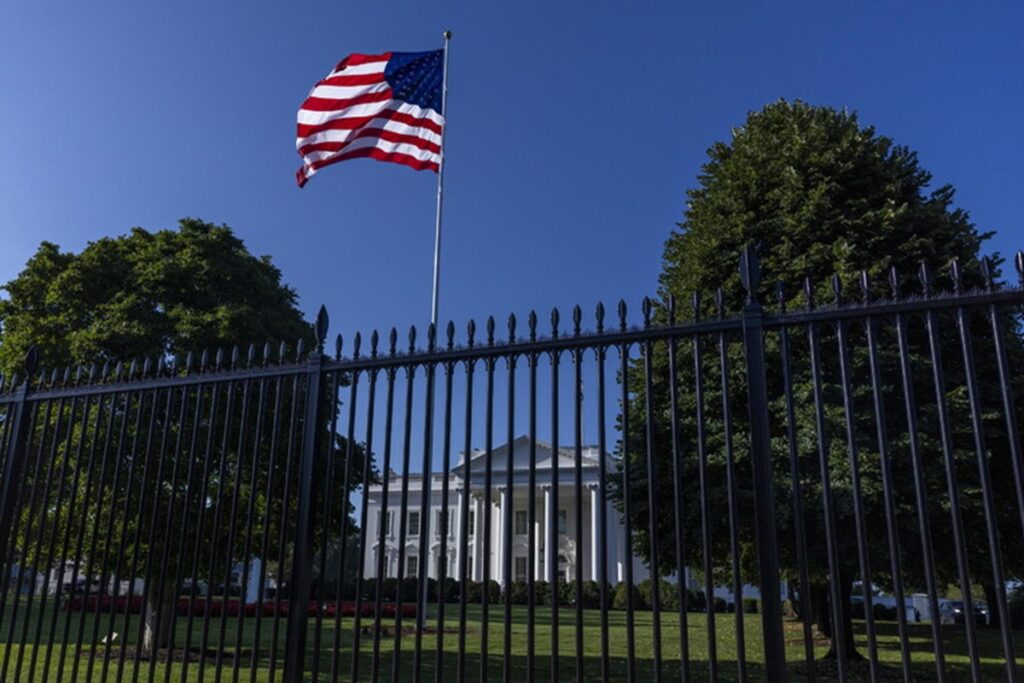 La bandiera statunitense