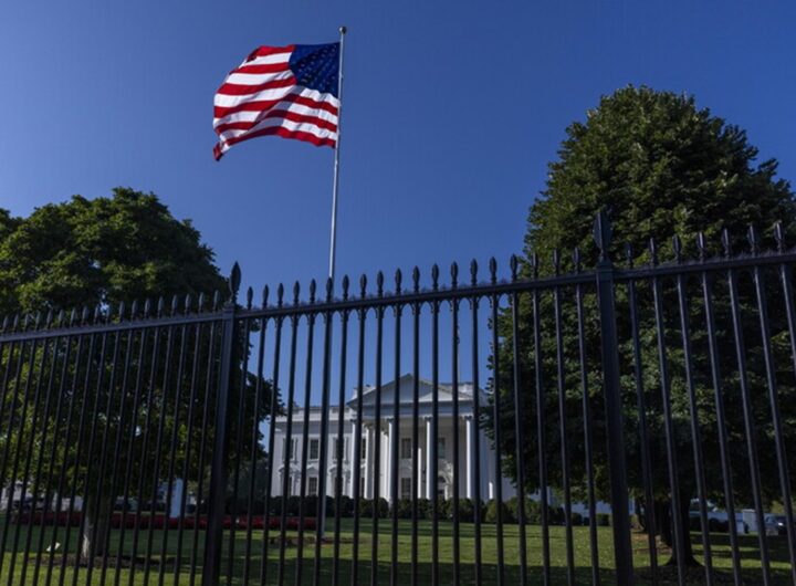 La bandiera statunitense