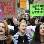 Una manifestazione per il clima