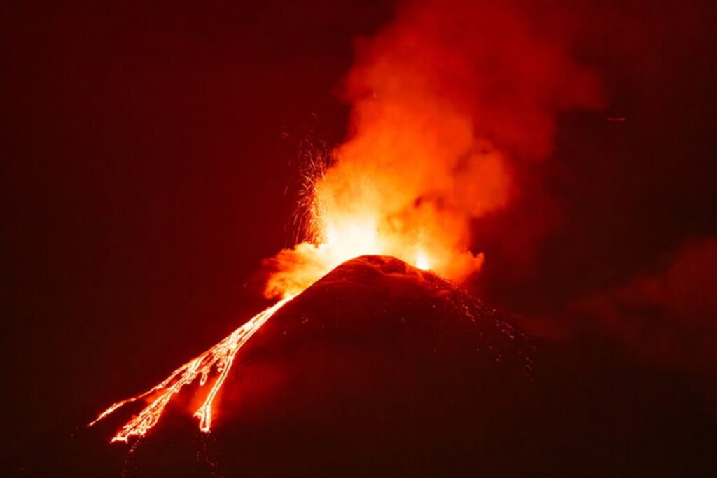 Il vulcano Etna