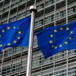 La bandiera dell'Unione Europea