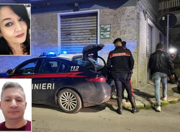 Femminicidio a Foggia, i carabinieri nel luogo della tragedia