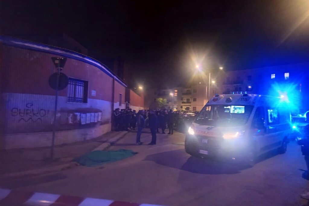 Foggia, il luogo dove è stato ucciso un personal trainer 42enne