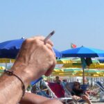 fumare in spiaggia