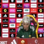 Gasperini si commuove in conferenza stampa