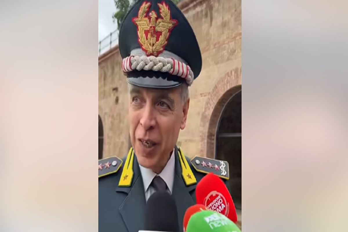 Il generale in seconda della Guardia di Finanza Bruno Buratti parla del Forte Prenestino