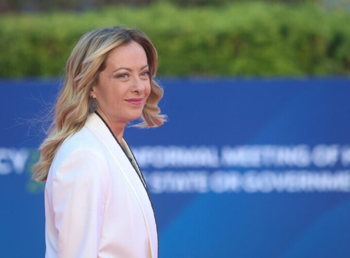 La premier Giorgia Meloni