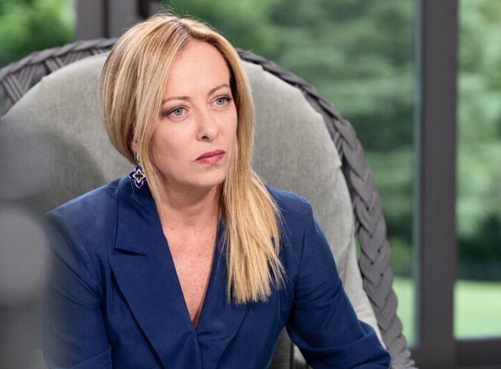 La premier Giorgia Meloni