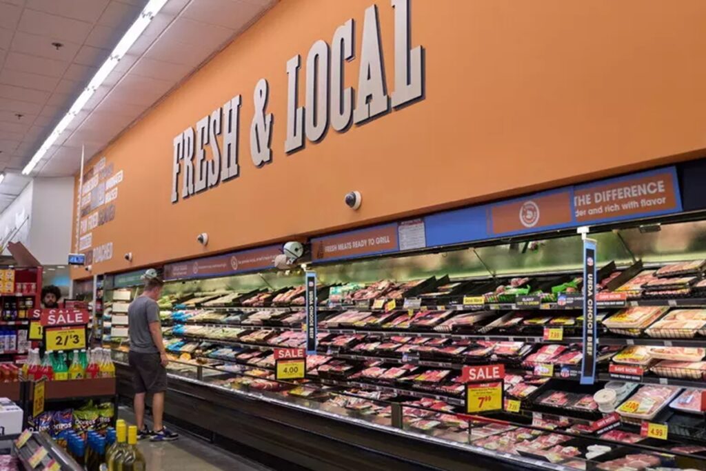 Un supermercato statunitense