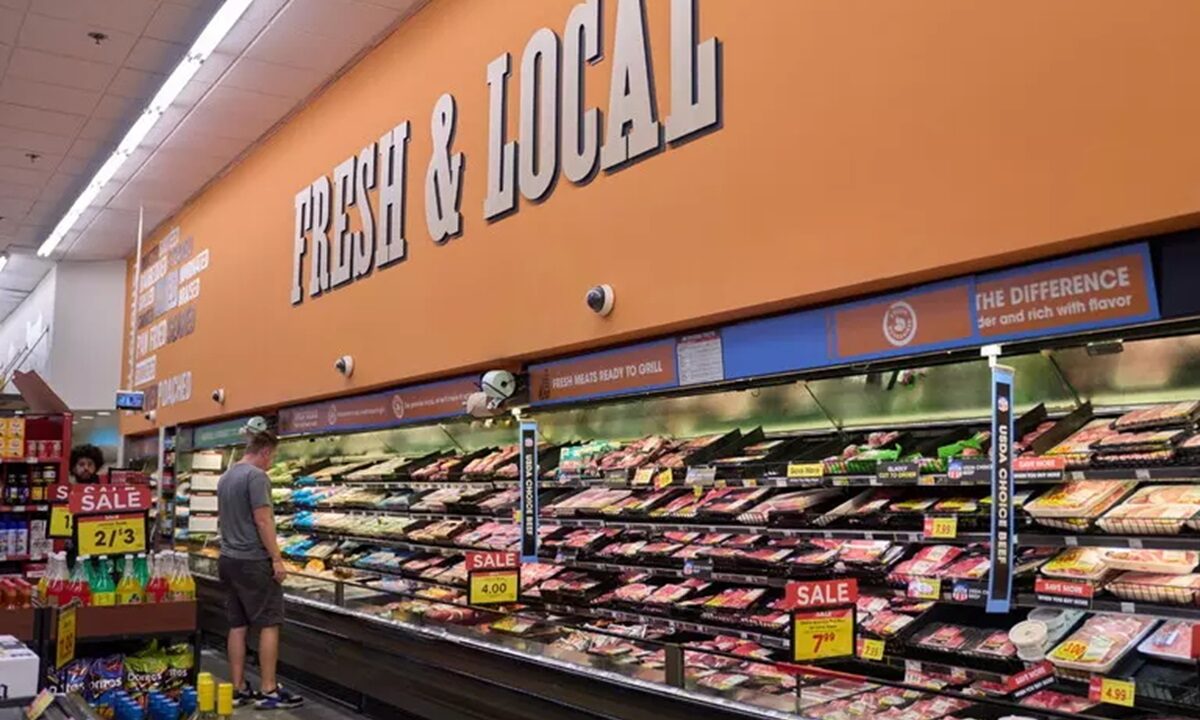 Un supermercato statunitense