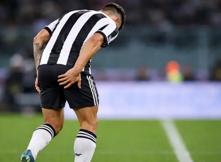 Infortunio muscolare per il giocatore bianconero
