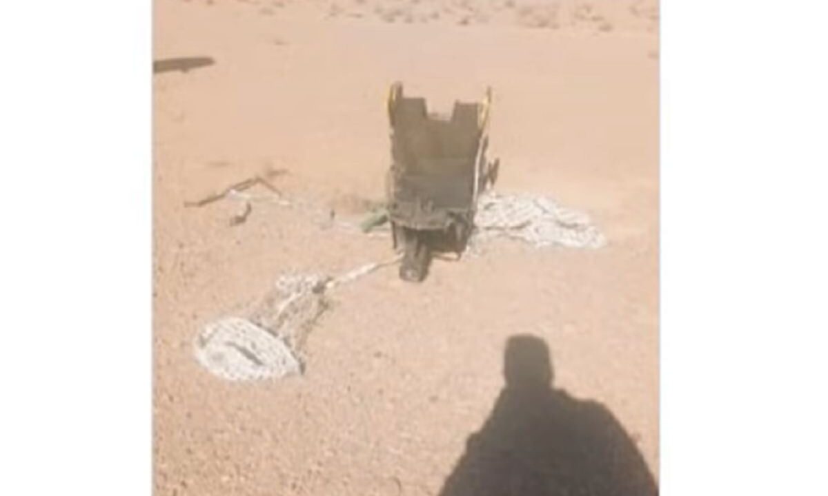 Le immagini diffuse in Iran che mostrerebbero il luogo in cuoi è stato catturato il pilota Usa