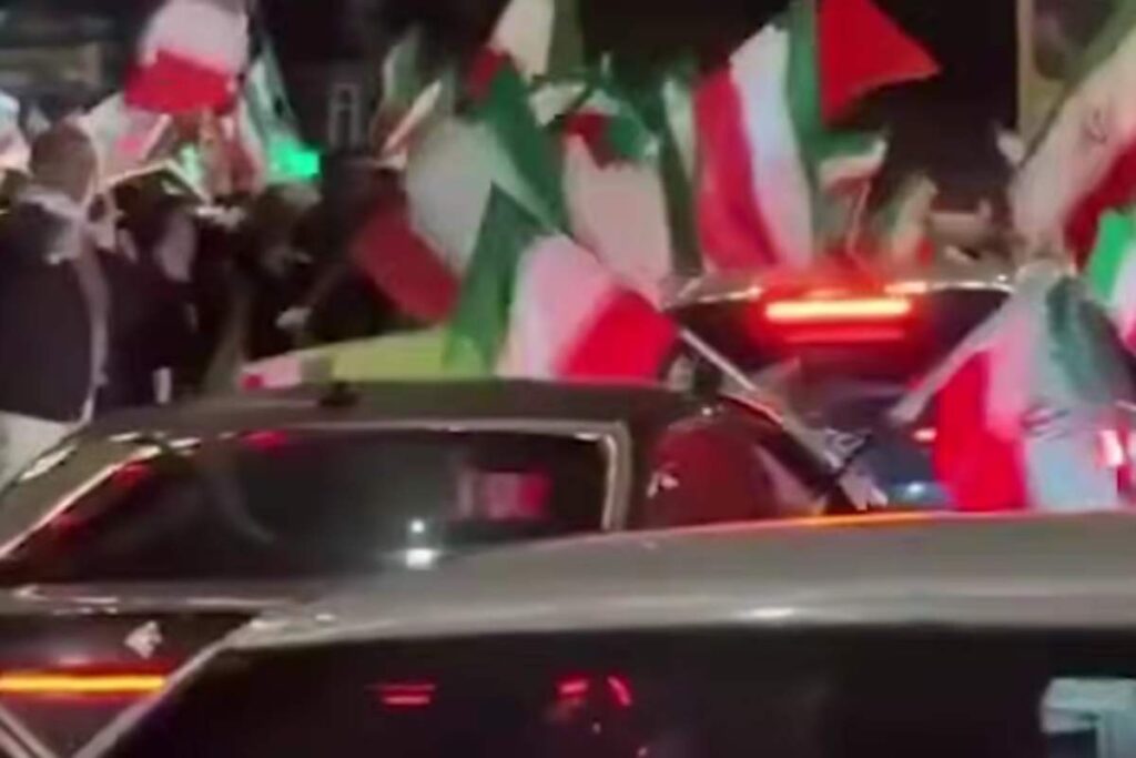 Festeggiamenti a Teheran