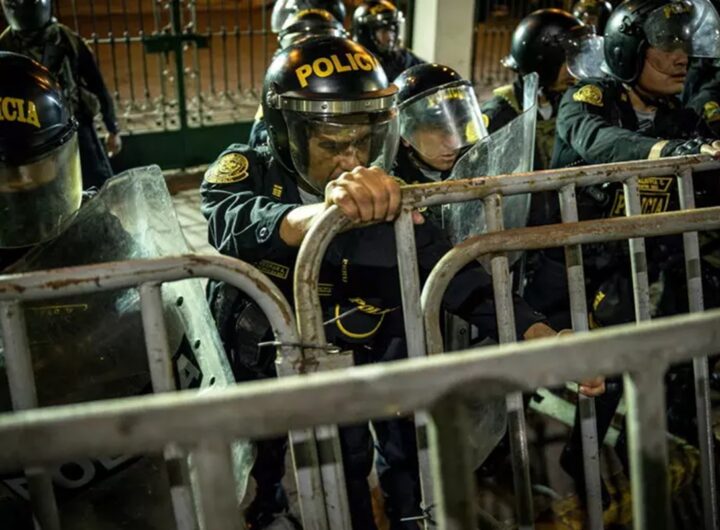 La polizia peruviana