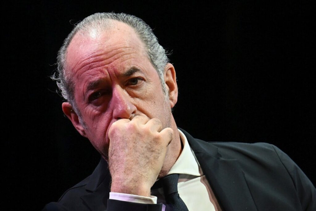 L'ex governatore del Veneto Luca Zaia