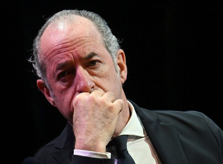 L'ex governatore del Veneto Luca Zaia