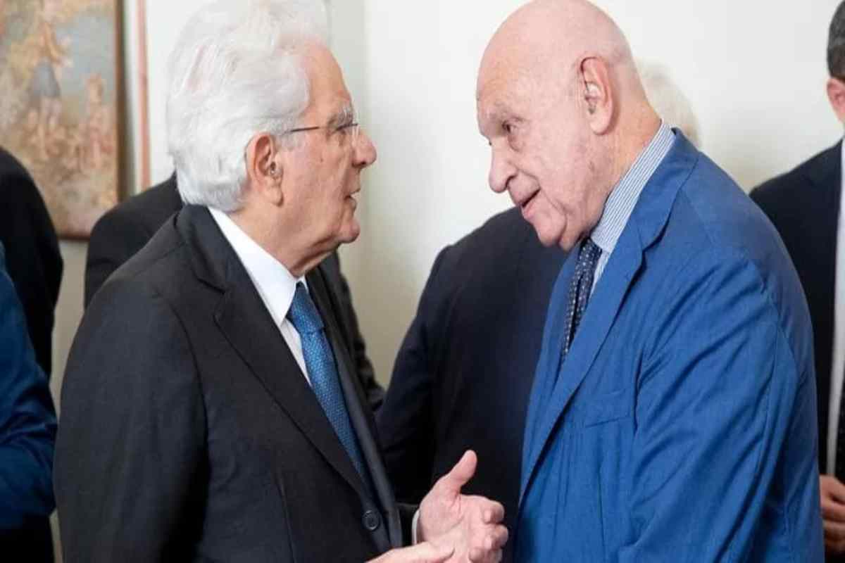 Nella foto Ansa Sergio Mattarella e Carlo Nordio