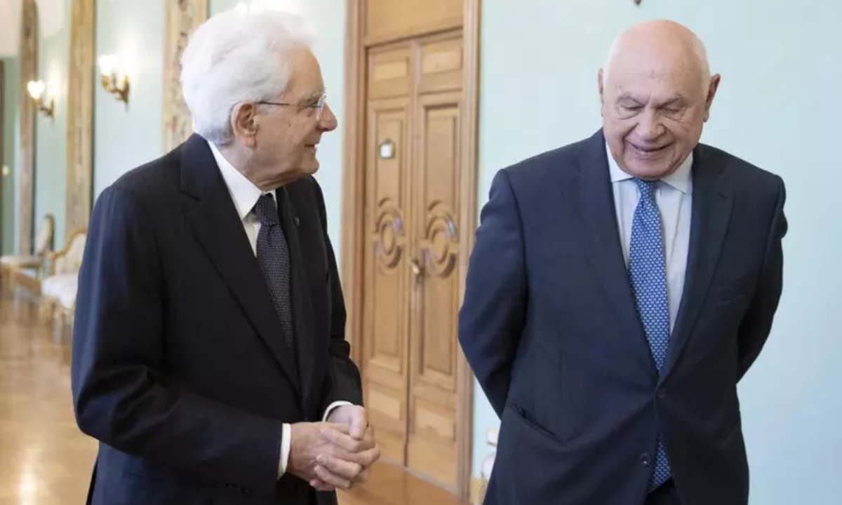 Nella foto Ansa Sergio Mattarella e Carlo Nordio