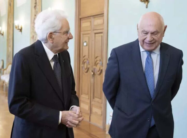 Nella foto Ansa Sergio Mattarella e Carlo Nordio