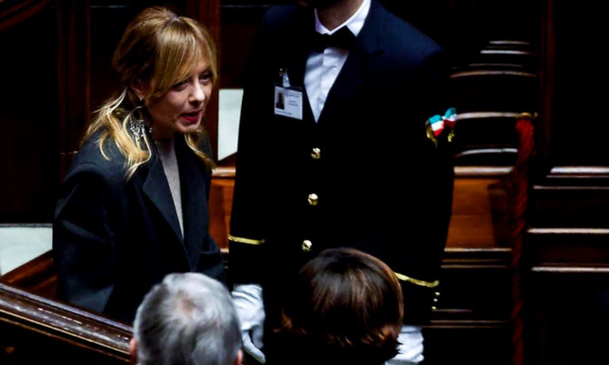 giorgia meloni alla camera