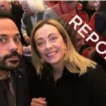 La foto di Meloni con il pentito dei Casalesi Gioacchino Amico