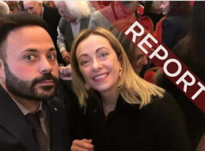 La foto di Meloni con il pentito dei Casalesi Gioacchino Amico