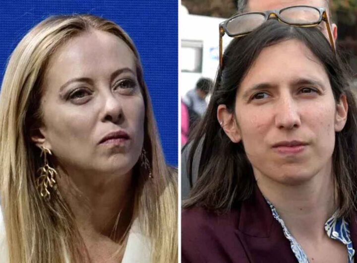 Giorgia Meloni ed Elly Schlein