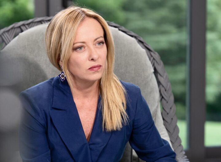 La premier Giorgia Meloni