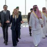 Giorgia Meloni nel Golfo