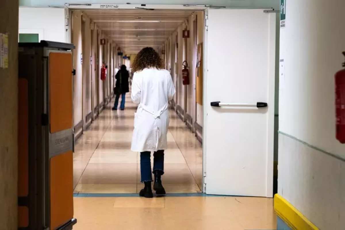 La corsia di un ospedale