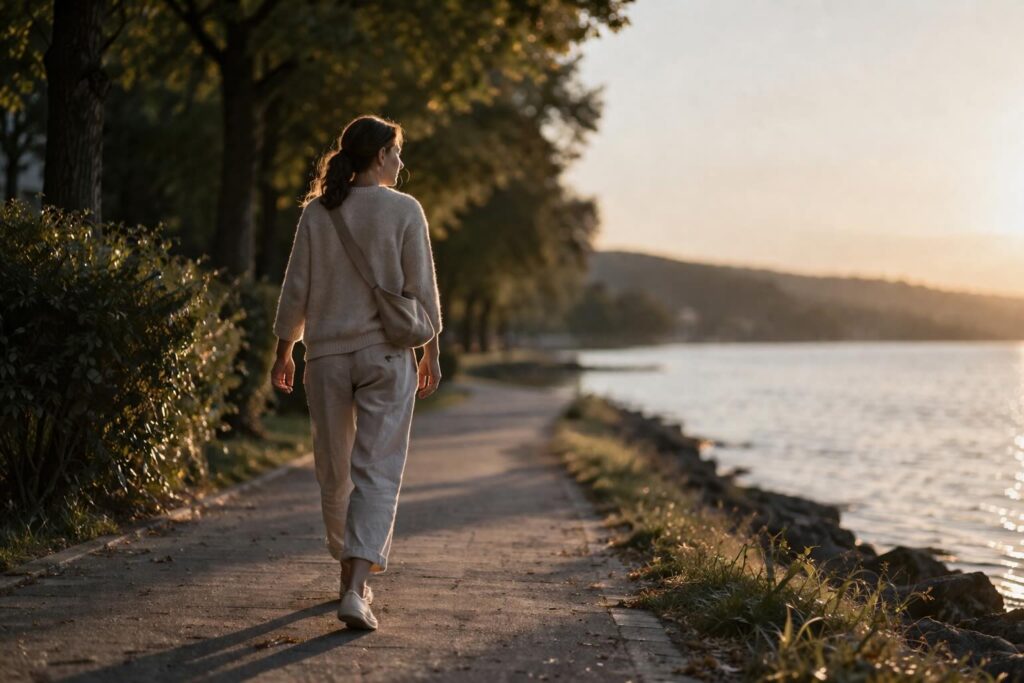 fare una passeggiata dopo mangiato