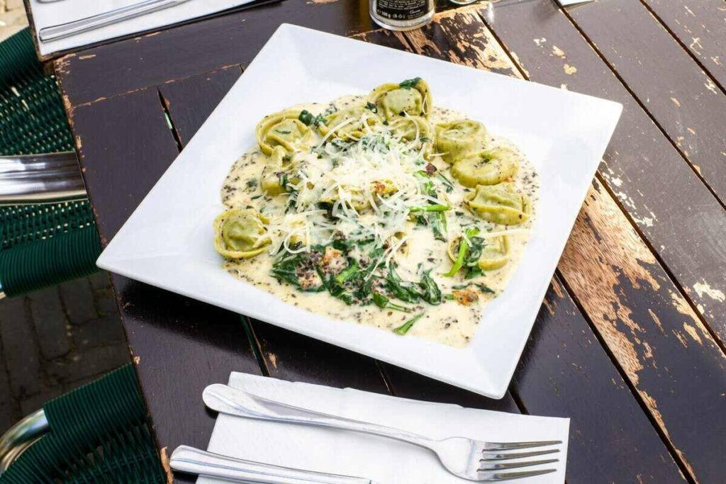 pasta ricotta e spinaci