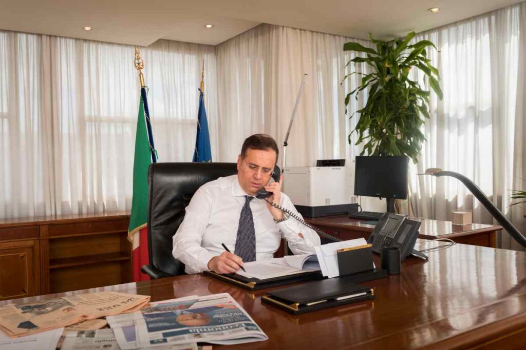 Il presidente dell'Antitrust Roberto Rustichelli