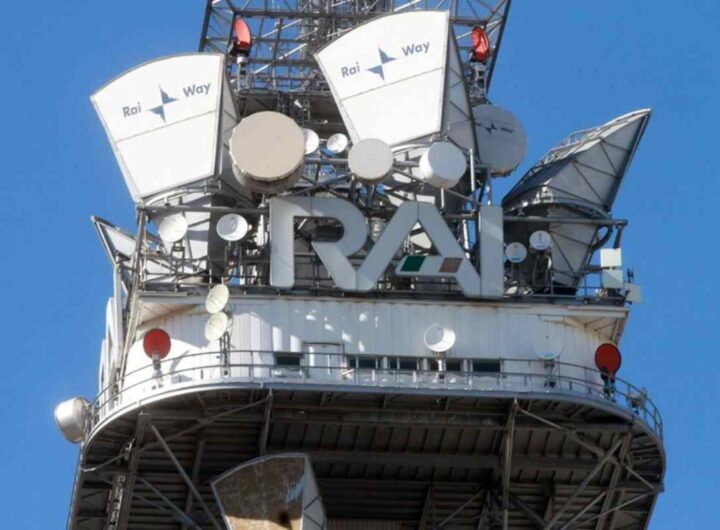 Antenne e parabole della Rai