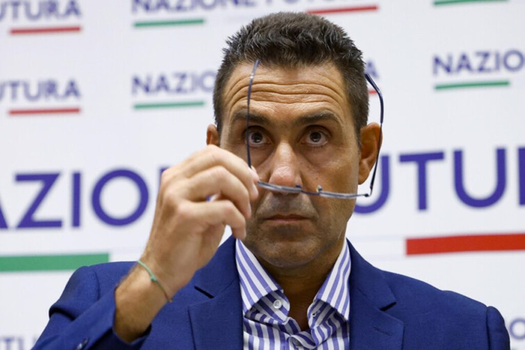 Il leader di Futuro Nazionale, Roberto Vanancci