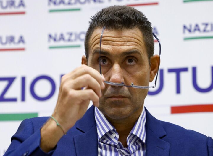 Il leader di Futuro Nazionale, Roberto Vanancci