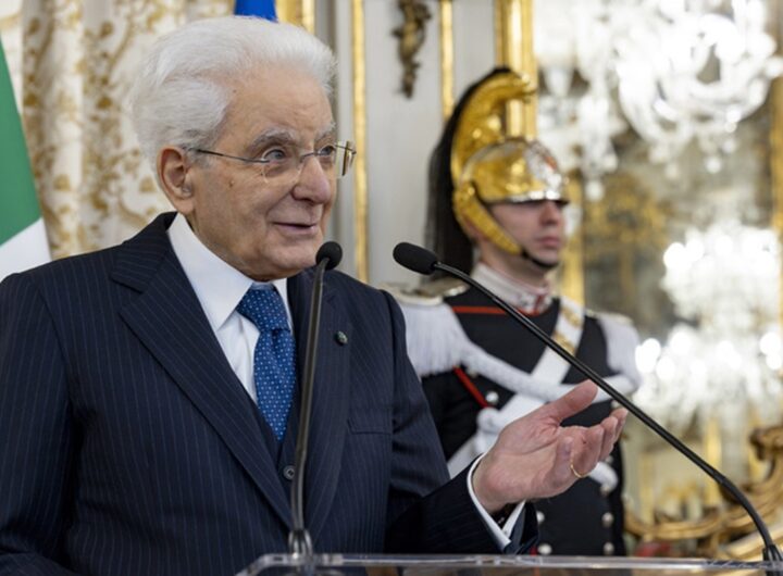 Il presidente della Repubblica, Sergio Mattarella