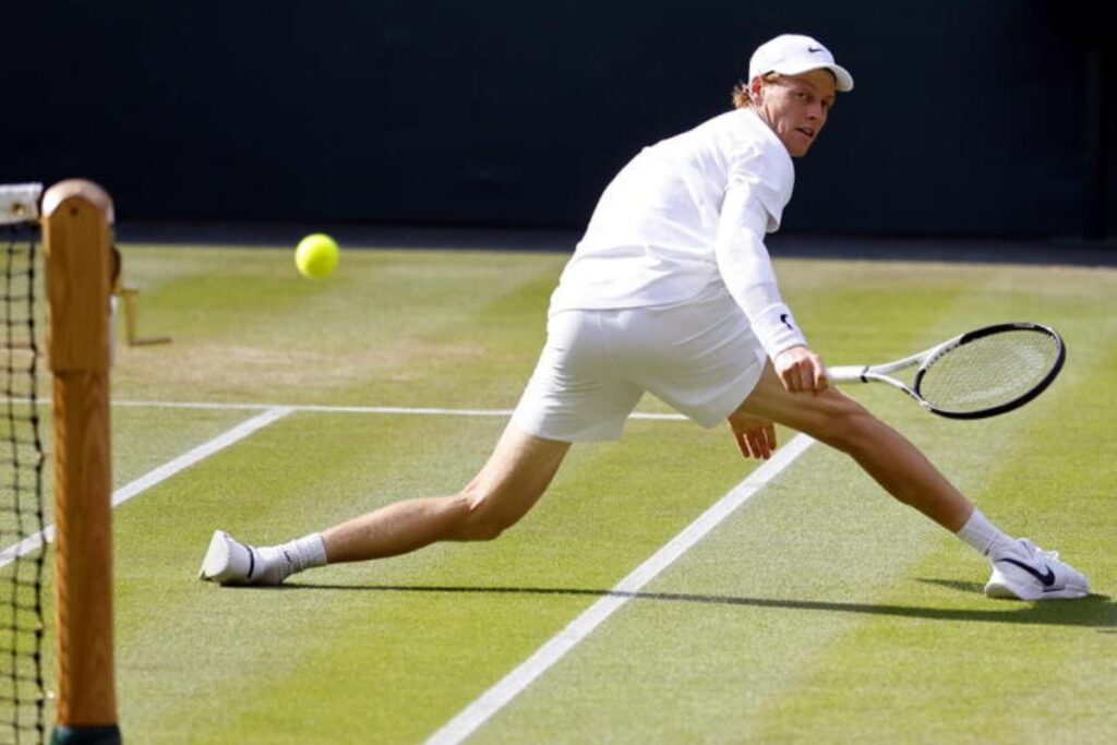 sinner a wimbledon